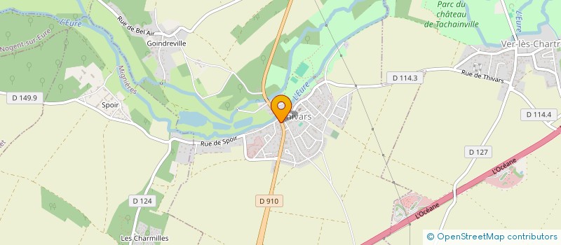 localisation de l'entreprise SCI LE VILLAGE à MIGNIERES