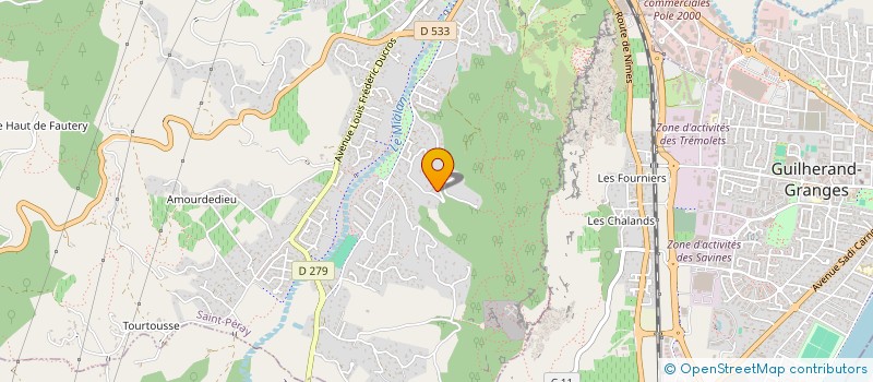 localisation de l'entreprise SCI LE VILLAGE à SAINT-PERAY