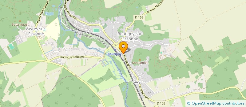 localisation de l'entreprise SCI LE VILLAGE à BOUTIGNY-SUR-ESSONNE