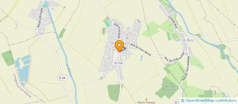 localisation de l'entreprise SCI LE VILLAGE à DIJON