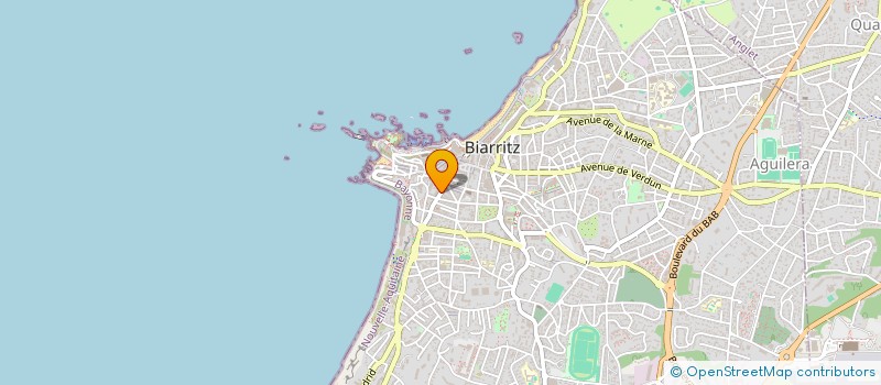 localisation de l'entreprise SCI LE VILLAGE à BIARRITZ