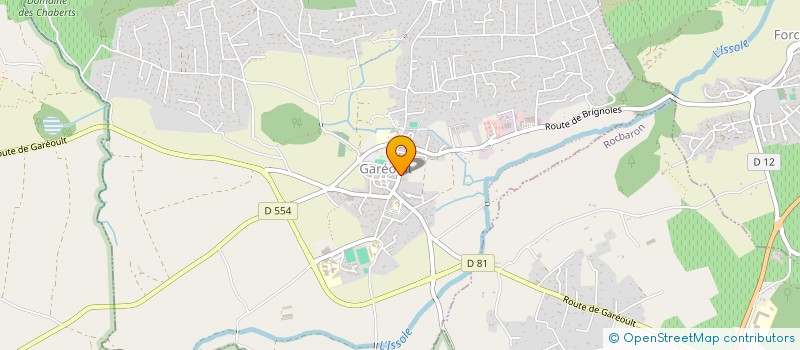 localisation de l'entreprise SCI LE VILLAGE  GAREOULT