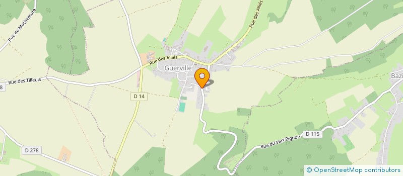 localisation de l'entreprise SCI LE VILLAGE  BLANGY-SUR-BRESLE