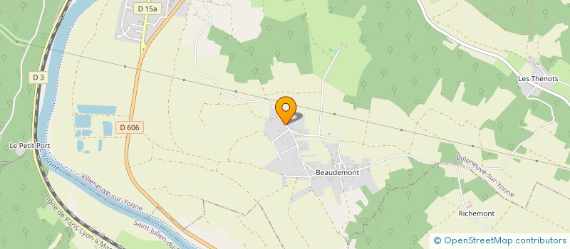 localisation de l'entreprise SCI LE VILLAGE à LES BORDES