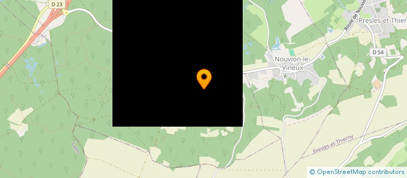 localisation de l'entreprise SCI LE VILLAGE  LAVAL-EN-LAONNOIS