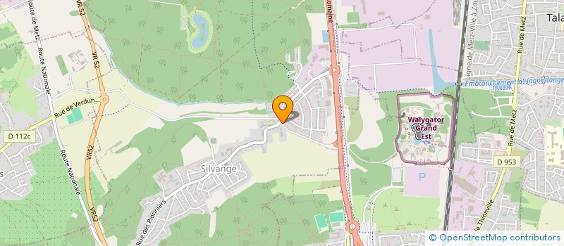 localisation de l'entreprise SCI LE VILLAGE  MARANGE-SILVANGE