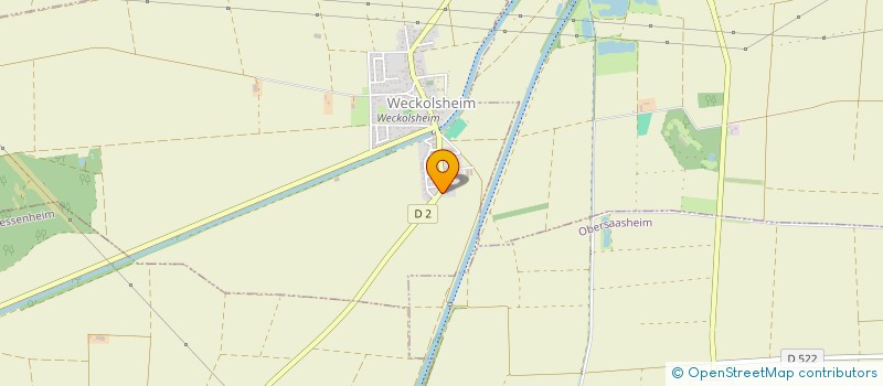 localisation de l'entreprise SCI LE VILLAGE  WECKOLSHEIM