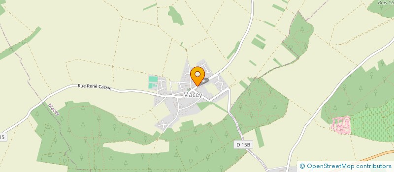 localisation de l'entreprise SCI LE VILLAGE à MACEY