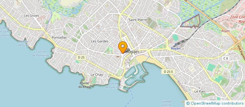 localisation de l'entreprise SCI LE VILLAGE DE PLEIN ETE à ROYAN