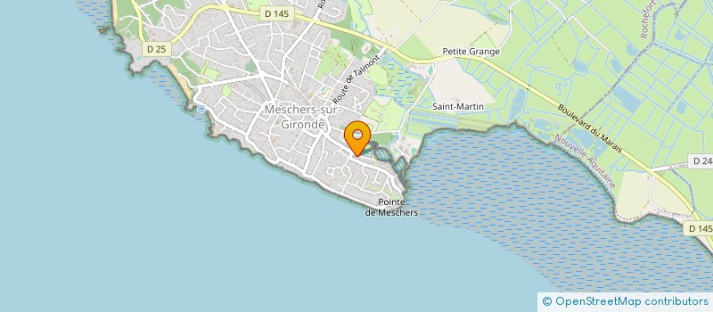 localisation de l'entreprise SCI LE VILLAGE DES PECHEURS à MESCHERS-SUR-GIRONDE