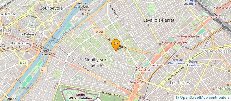 localisation de l'entreprise SCI LE VILLAGE RICHARD à NEUILLY-SUR-SEINE
