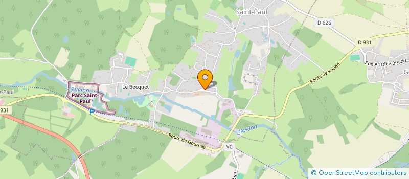 localisation de l'entreprise SCI LE VILLAGE SUD à SAINT-PAUL