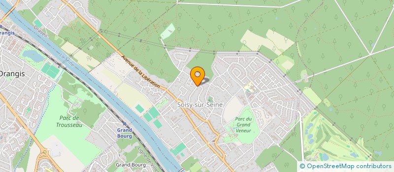 localisation de l'entreprise SCI LE VILLIERS à SOISY-SUR-SEINE