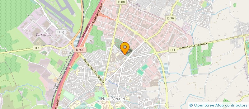 localisation de l'entreprise SCI LE VINCI à PERPIGNAN