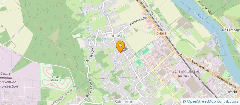 localisation de l'entreprise SCI LE VISON  LA CHAPELLE-LONGUEVILLE