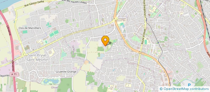 localisation de l'entreprise SCI LE VIVERET à ORLEANS
