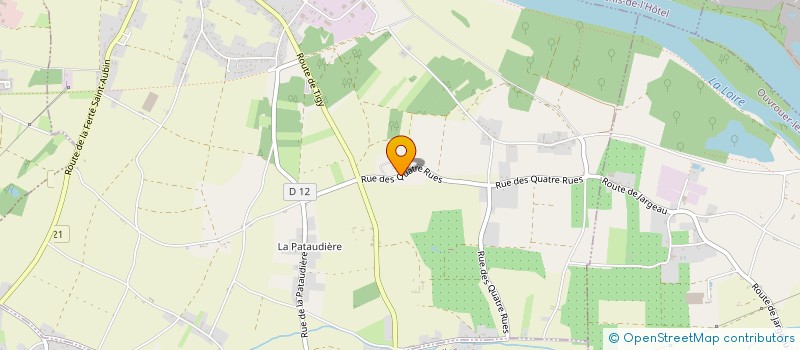 localisation de l'entreprise SCI LE VIVIER à JARGEAU