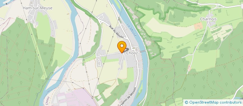 localisation de l'entreprise SCI LE VIVIER  CHOOZ