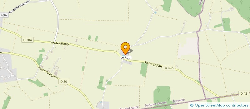 localisation de l'entreprise SCI LE VIVIER à EGREVILLE