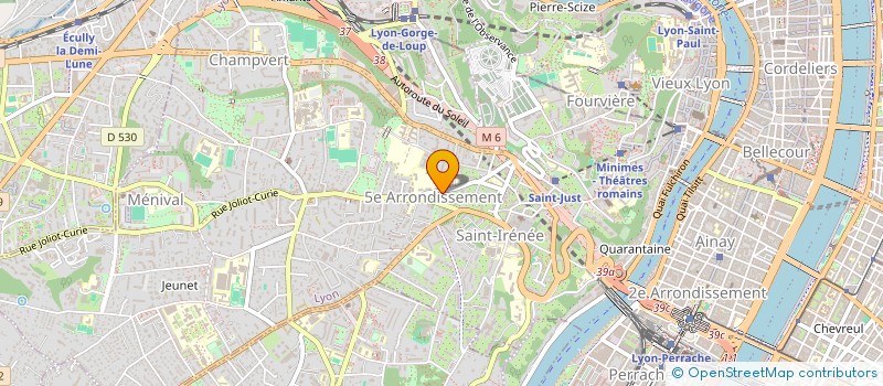 localisation de l'entreprise SCI LE VOISIN DE GIL  LYON