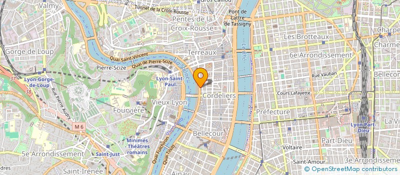 localisation de l'entreprise SCI LE VOLTAIRE  LYON