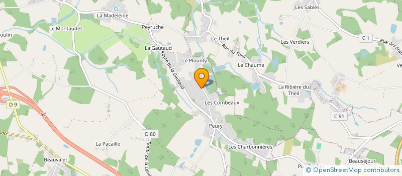 localisation de l'entreprise SCI LE VOLTAIRE  VEYRAC