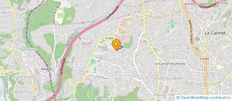 localisation de l'entreprise SCI LE VORONEJ à LE CANNET