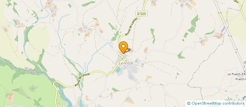 localisation de l'entreprise SCI LE WILSON  LE VIBAL