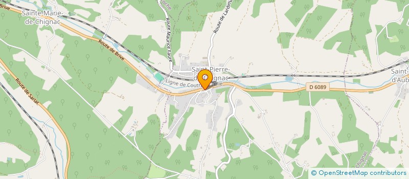 localisation de l'entreprise SCI LE XAINTONGE  SAINT-PIERRE-DE-CHIGNAC