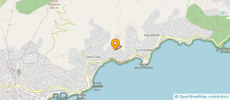 localisation de l'entreprise SCI LE YUCCA à LE LAVANDOU