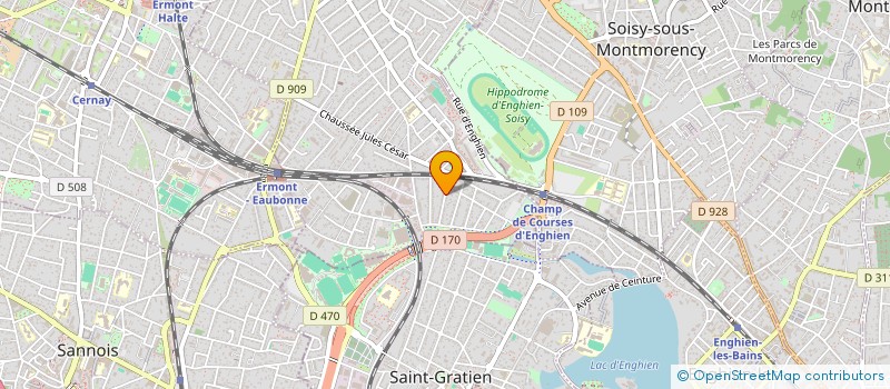 localisation de l'entreprise SCI LE ZIGLIONE à EAUBONNE