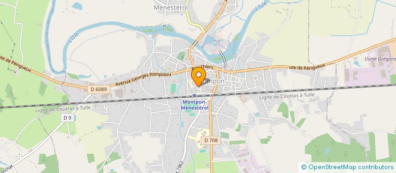 localisation de l'entreprise SCI LEA  MONTPON-MENESTEROL