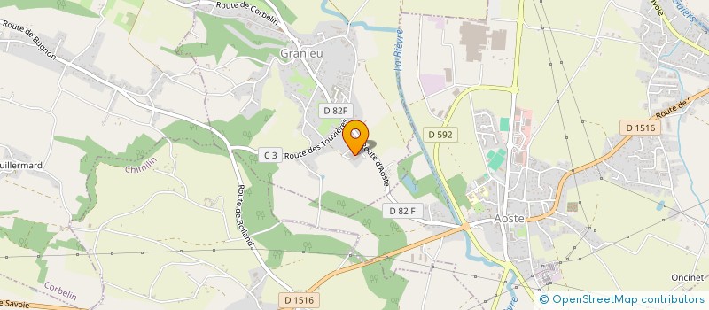 localisation de l'entreprise SCI LEA  GRANIEU