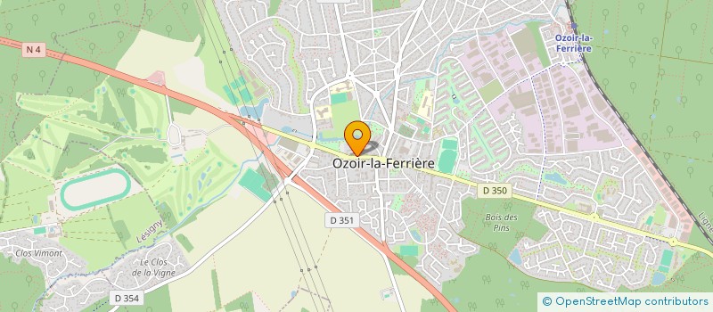 localisation de l'entreprise SCI LEA à OZOIR-LA-FERRIERE