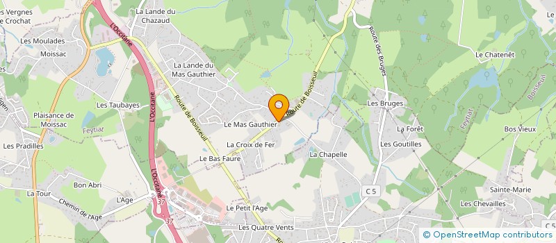 localisation de l'entreprise SCI LEA à FEYTIAT