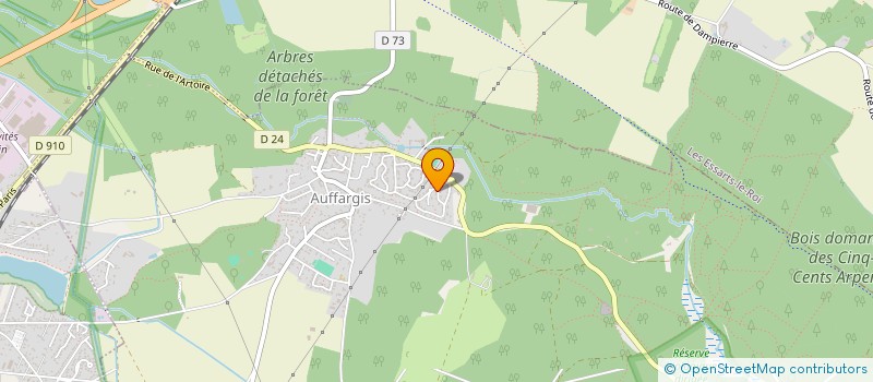 localisation de l'entreprise SCI LEA  AUFFARGIS