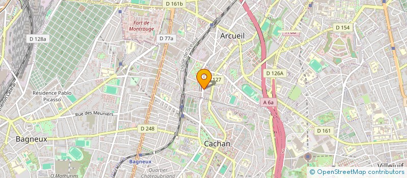 localisation de l'entreprise SCI LEA à ARCUEIL