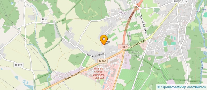 localisation de l'entreprise SCI LEA  DISTRE