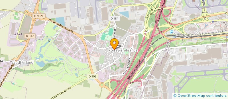 localisation de l'entreprise SCI LEA  ROISSY-EN-FRANCE