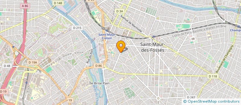 localisation de l'entreprise SCI LEA à SAINT-MAUR-DES-FOSSES