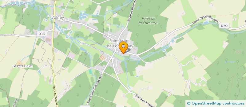 localisation de l'entreprise SCI LEA  HUISSEAU-SUR-COSSON