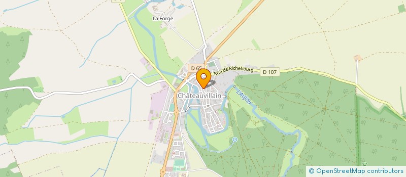 localisation de l'entreprise SCI LEA à CHATEAUVILLAIN
