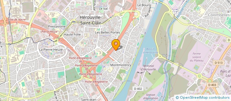 localisation de l'entreprise SCI LEA à HEROUVILLE-SAINT-CLAIR