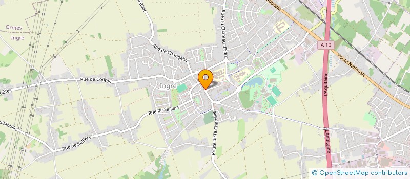 localisation de l'entreprise SCI LEA à INGRE