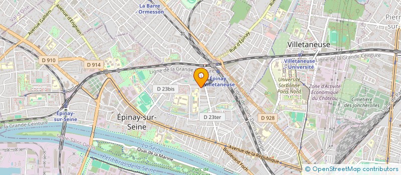 localisation de l'entreprise SCI LEA à EPINAY-SUR-SEINE