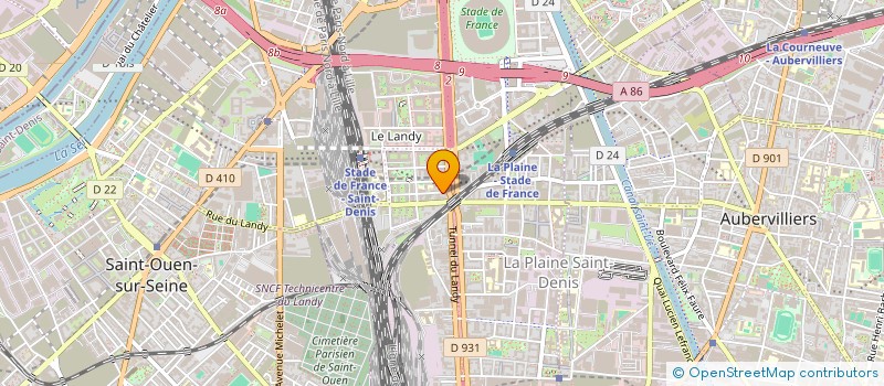 localisation de l'entreprise SCI LEA à SAINT-DENIS