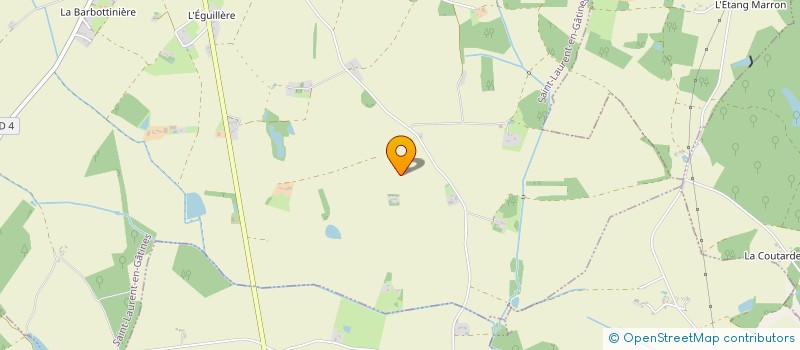 localisation de l'entreprise SCI LEA  SAINT-LAURENT-EN-GATINES