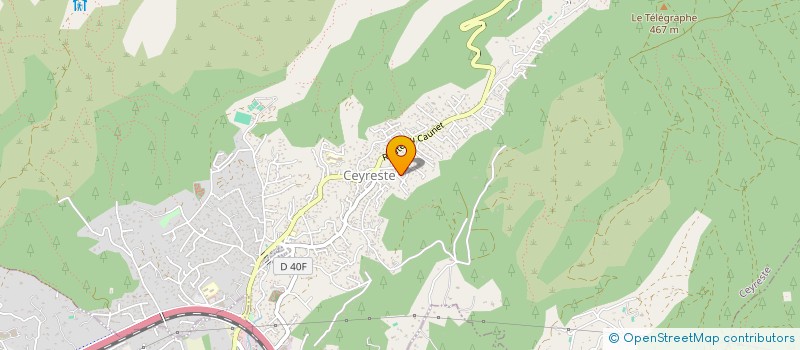 localisation de l'entreprise SCI LEA à CEYRESTE