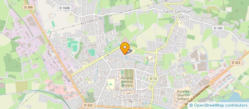 localisation de l'entreprise SCI LEA  LA FLECHE