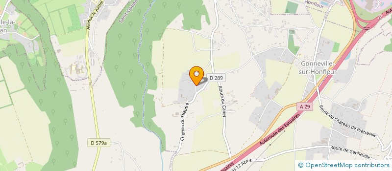 localisation de l'entreprise SCI LEA  GONNEVILLE-SUR-HONFLEUR